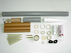 PML Quasar rocket parts