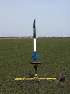 Ariel rocket ready to launch