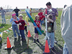 Young rocket enthusiasts