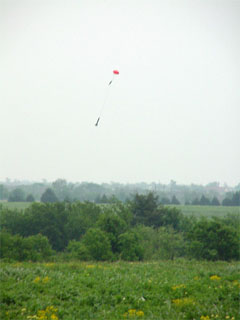 Parachute revoery of a WartHog