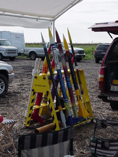 Dan's rocket rack