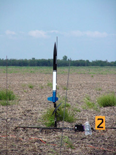 PML Ariel rocket, September 7, 2002