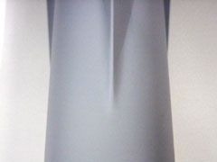 Fillets after a primer coat of paint