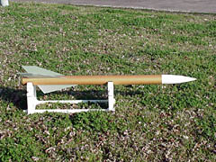 Bel Aero rocket under construction