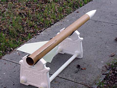 Bel Aero rocket under construction