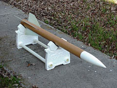 Bel Aero rocket under construction