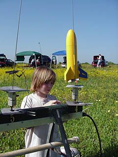 Estes Fat Boy rocket